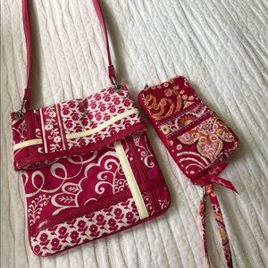 Vera Bradley purse and wallet